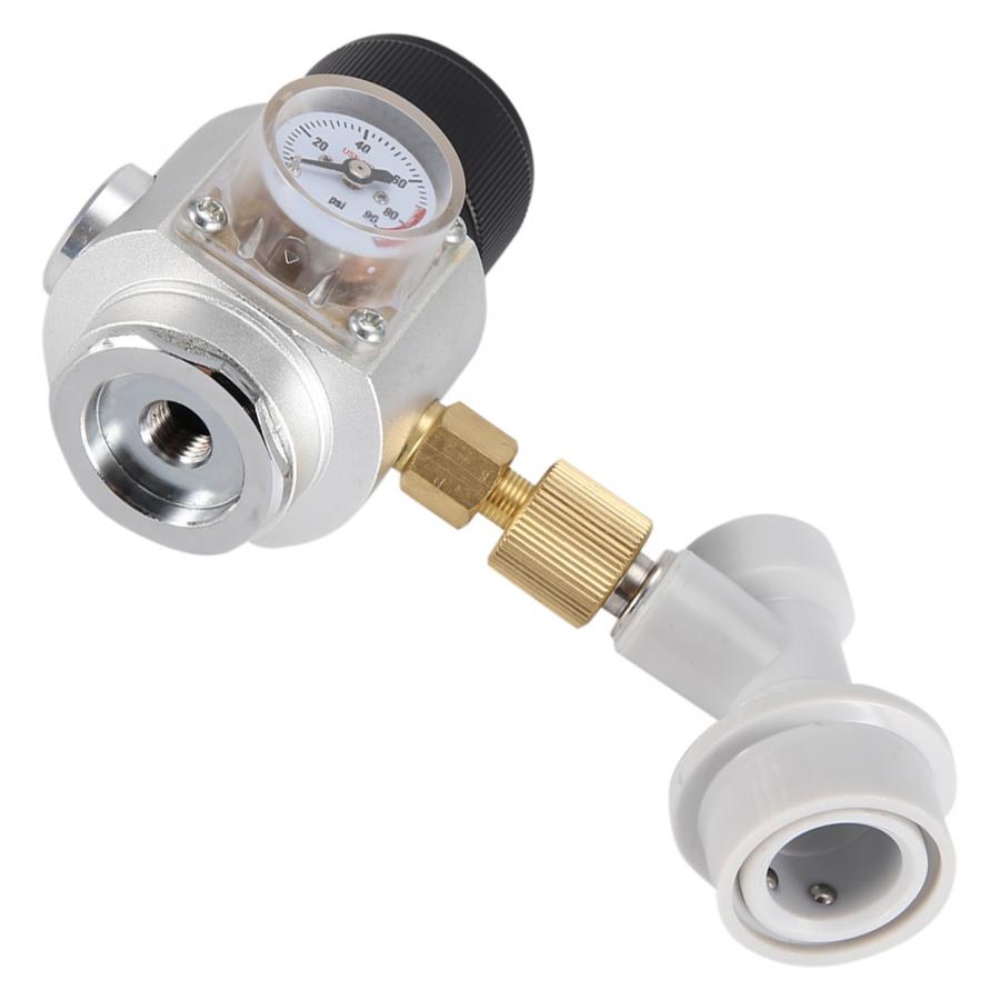 Beer Homebrew Home Brew CO2 Regulator Charger Kit Gas Disconnect Home Draft Beer Kegerator Home Brew Beer 0-90 PSI cerveja