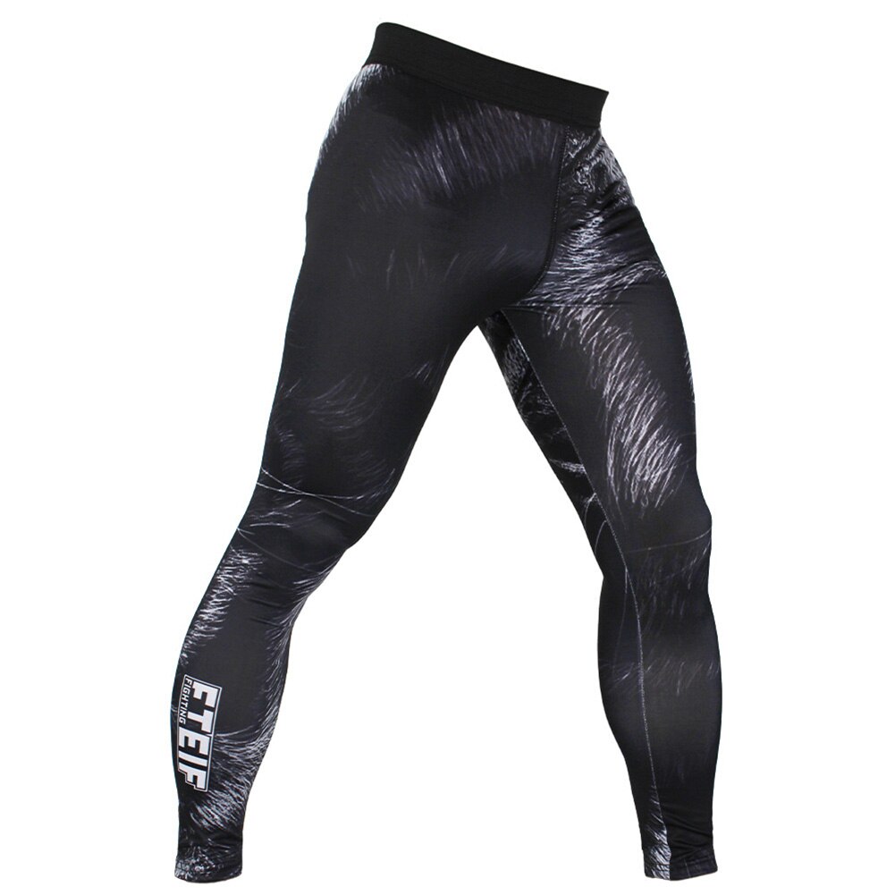 MMA-mallas de compresión para hombre, pantalones cómodos de fibra de cloro, antipresión, Leggings de talla opcional para adultos