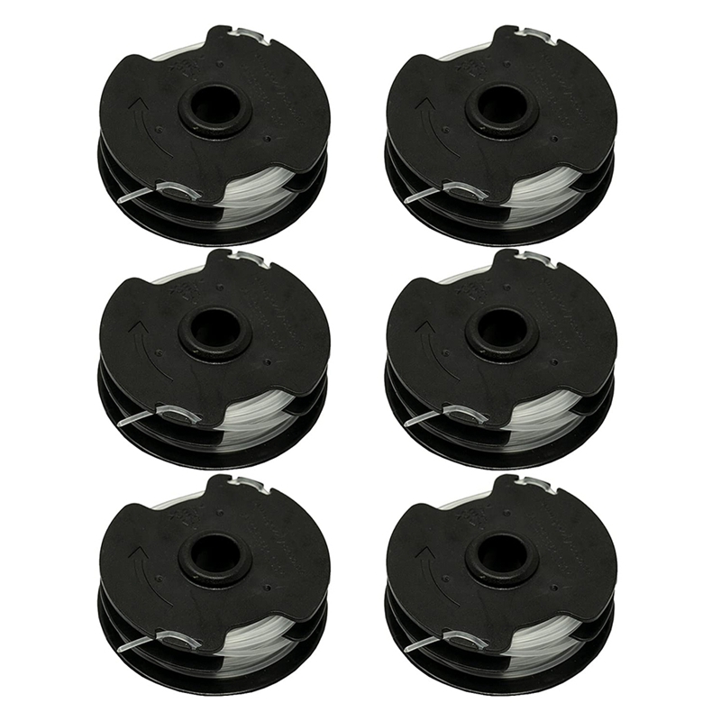 6er-Pack Rasentrimmerspule als Ersatz für Parkside Akku-Rasentrimmer PRTA 20 Li C3 IAN 351753: Ursprünglich Titel