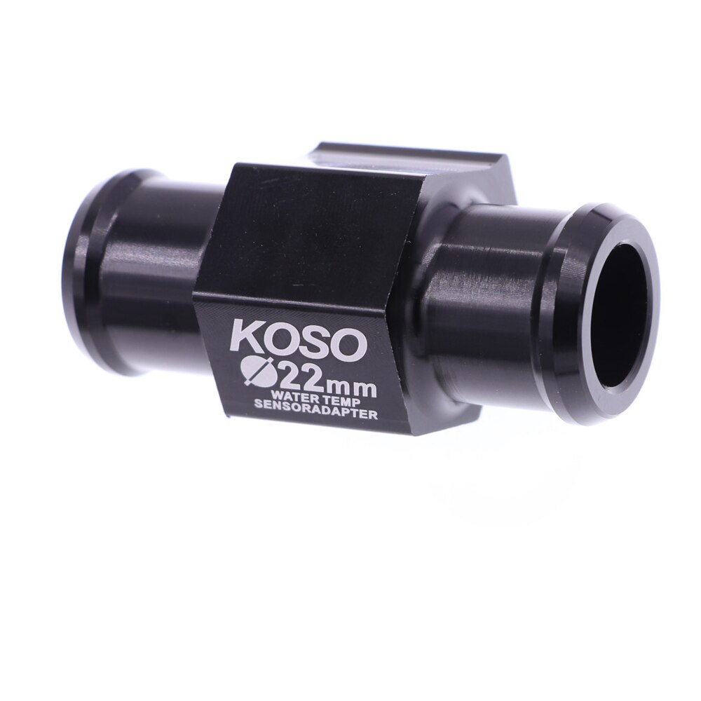 Water Temp Temperature Joint Pipe Sensor Gauge Radiator Hose Adapter Size 18mm/22mm/30mm/32mm/36mm/38mm/40mm