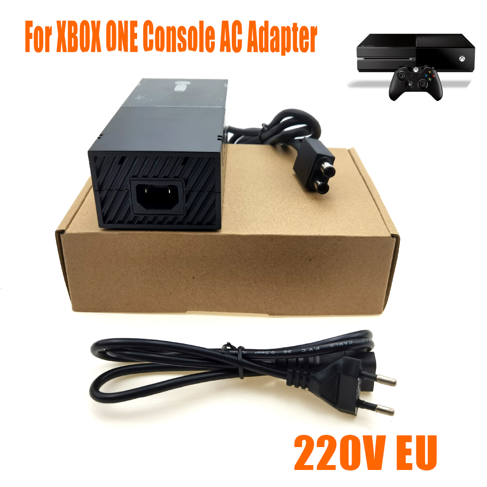 AC Adapter for XBOX ONE Host Power Adapter In 100-240V Charge Charging Power Supply Cord Cable Gaming Machine Power Supply: 220V EUR Plug