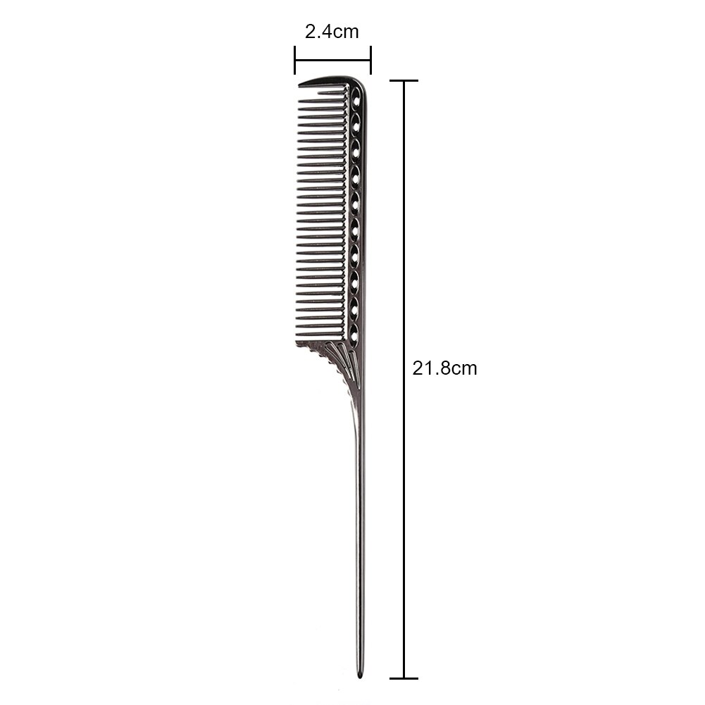 Cepillo de pelo de aluminio para peluquería , peines para cortar el pelo, peines para peluquero, herramientas de salón