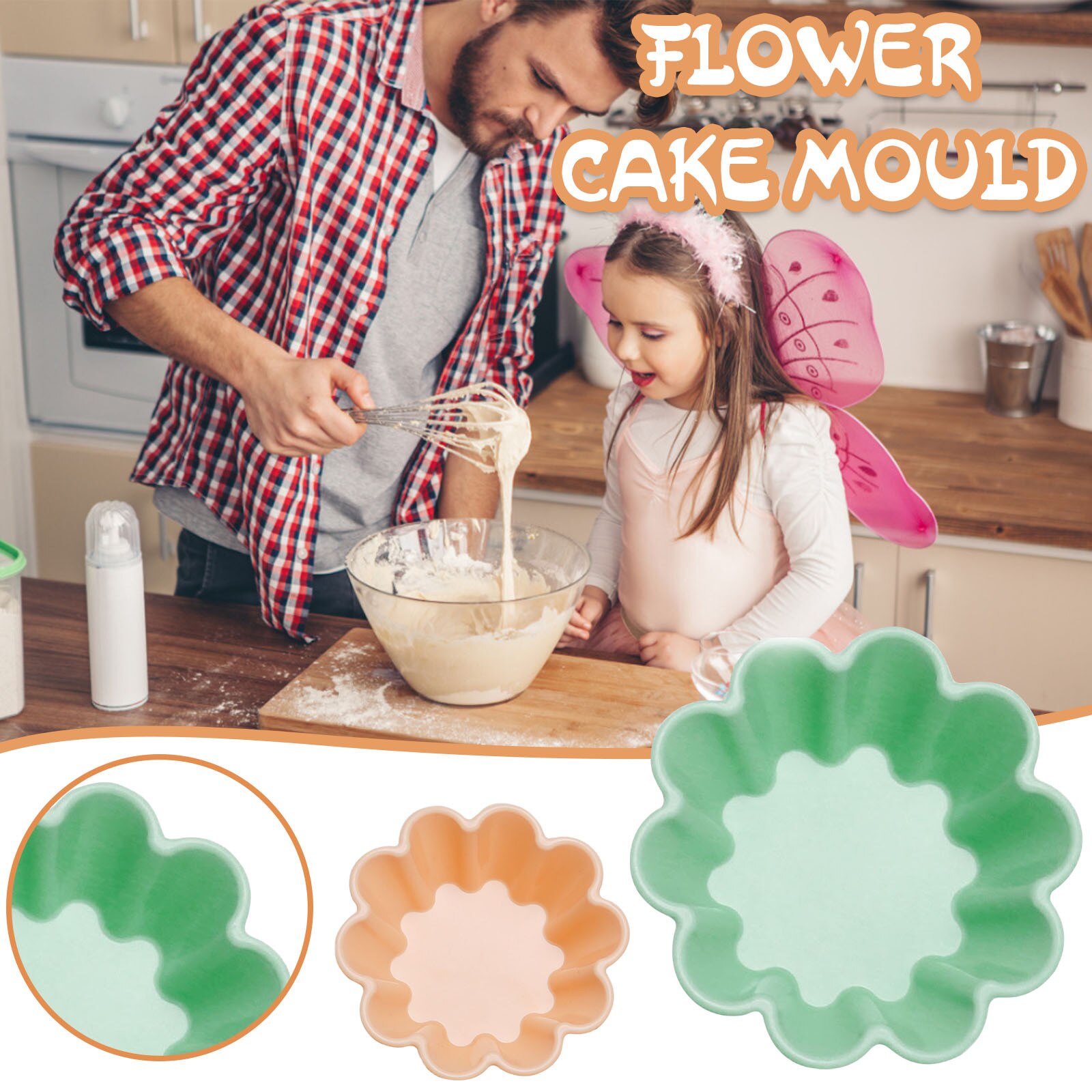 30 # Siliconen Ontvormen En Cleaning Silicone Mcphen Qifeng Mal Bakken Tools Huishouden Taart Tools Bakken Accessoires Mold