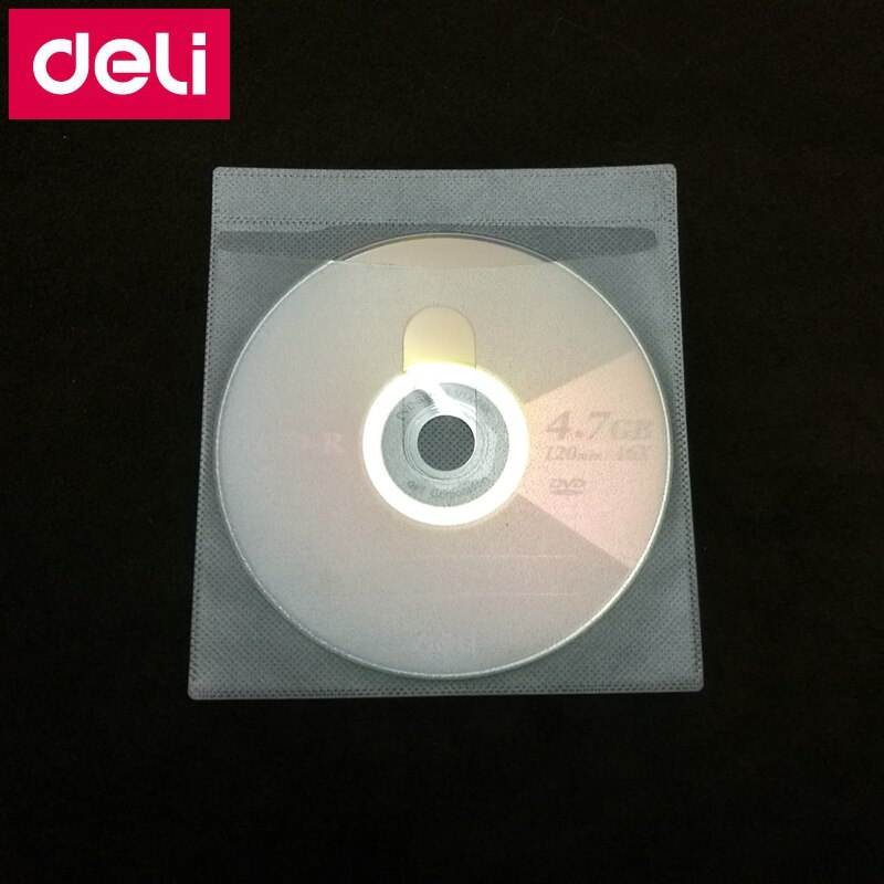 4 pièces/lot Deli 3725 CD-R disques vierges disque compact enregistrable 700MB/80min/52x CD-R disques vierges monobloc