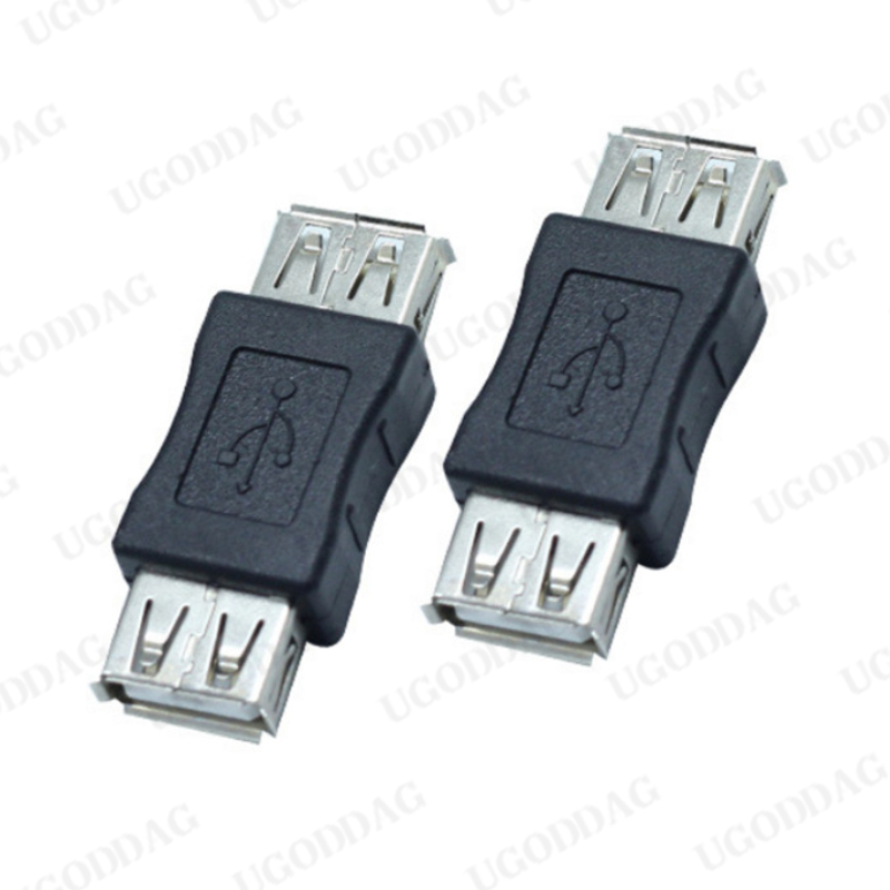 USB2.0 AM mannelijk naar AF vrouwelijk adapter USB mannelijk naar mannelijk adapter verlengkop USB vrouwelijk naar vrouwelijk conversiekabel