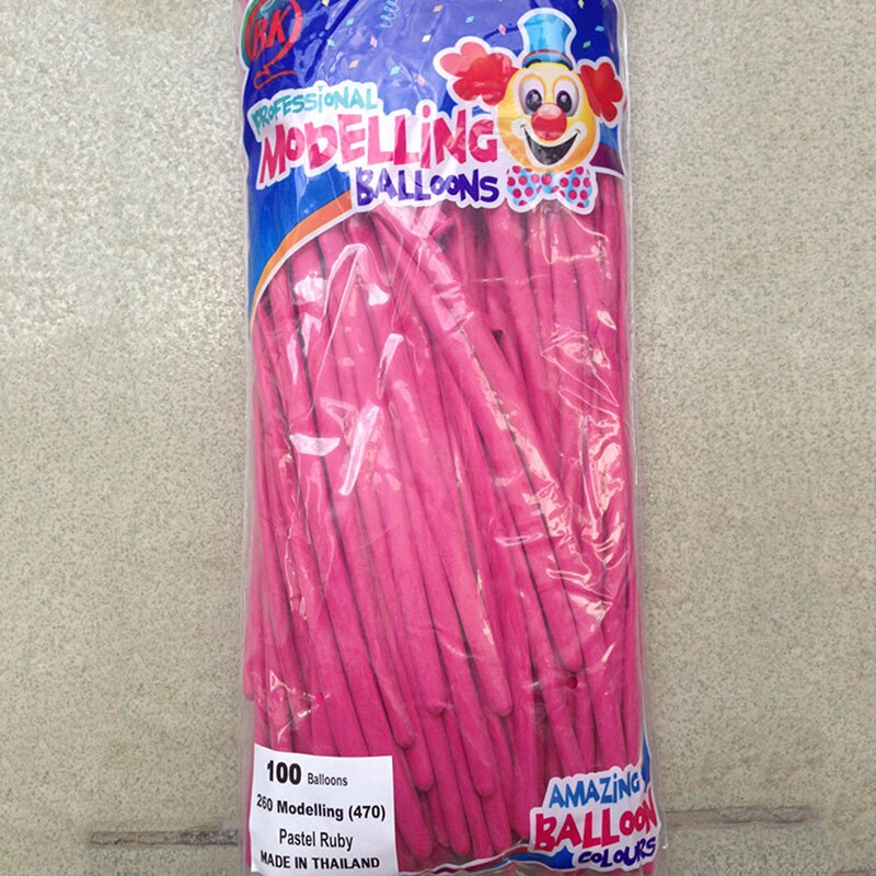 50-200 Stuks Lange Latex Ballonnen Magic Air Ballooon Ballon Voor Modellering Verjaardag Bruiloft Party Decor Lucht Ballon Kids speelgoed Globos: rose red / 1.5g 200pcs