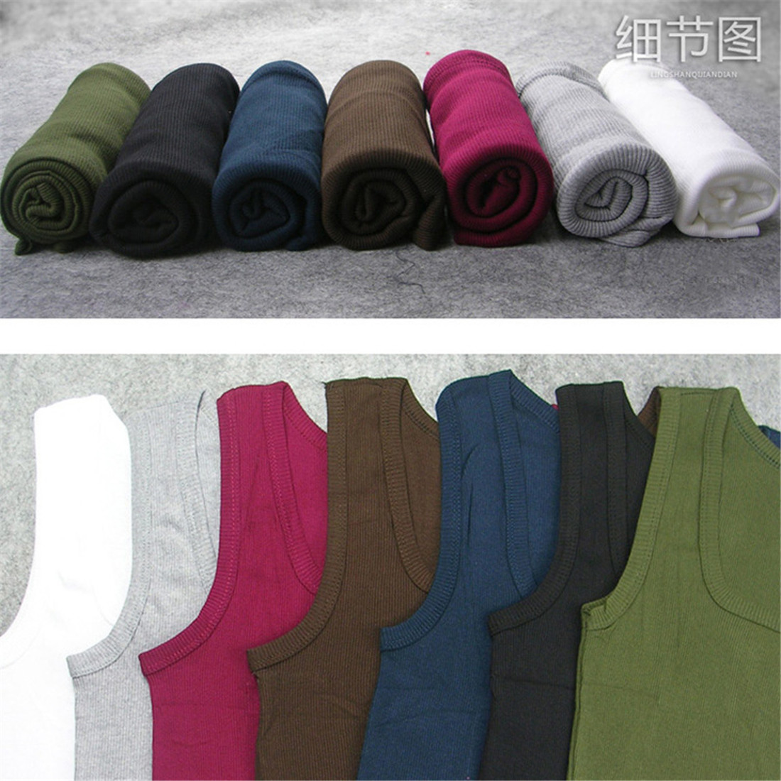 Canotte casuale da uomo Canottiere estive senza maniche per bodybuilding Palestra fitness Gilet muscolare solido O-Collo Nero Bianco Grigio Abbigliamento uomo