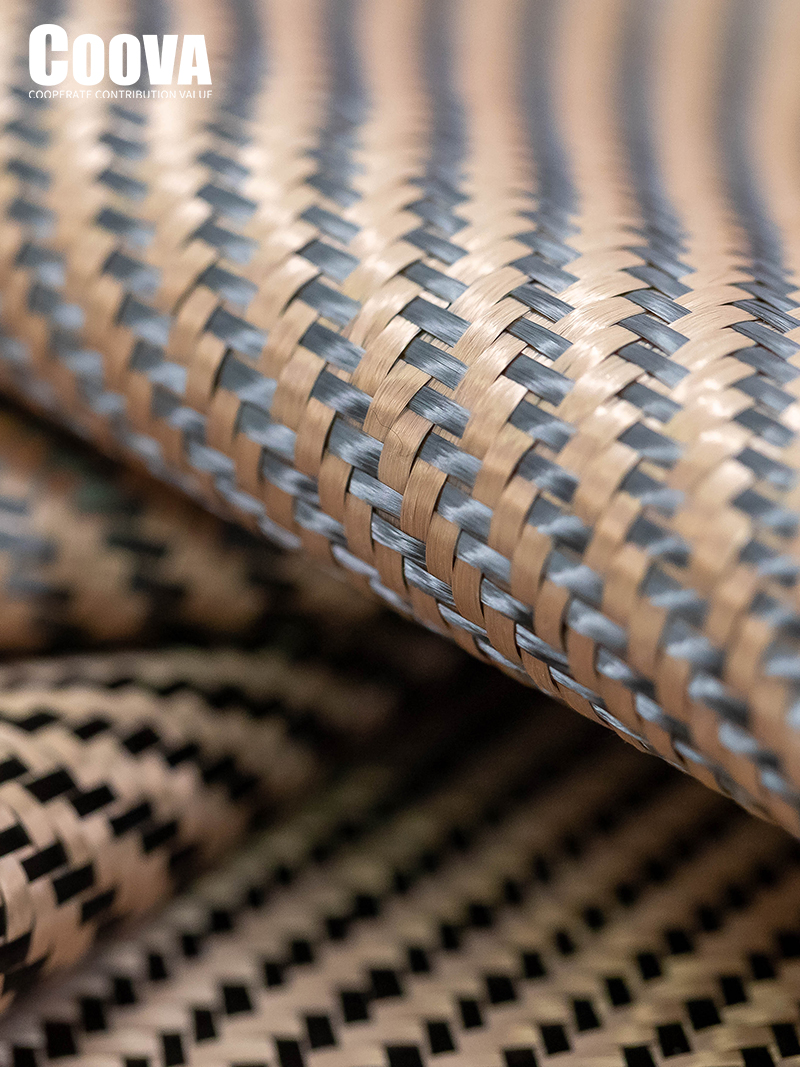 COOVA-tela De Fibra De Carbono y Kevlar, tejido Jacquard Por Mayor, F217, 3K