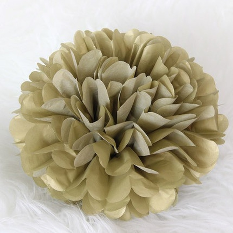 4/6/8/10/12/14Inch Goud/Zilver Papier Lantaarns/Papier Pompom verjaardag Bruiloft Decor Ambachtelijke Diy Lampion Opknoping Feestartikelen