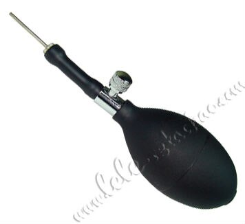Rytmisk gymnastik bold pumpe sort en