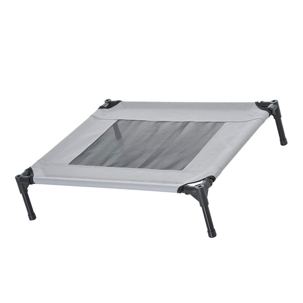 Łóżko dla zwierząt z baldachimem przenośny namiot kempingowy dla psów podniesione łóżko dla psa z baldachimem dwuwarstwowy namiot kempingowy dla psów koty na wolnym powietrzu kemping