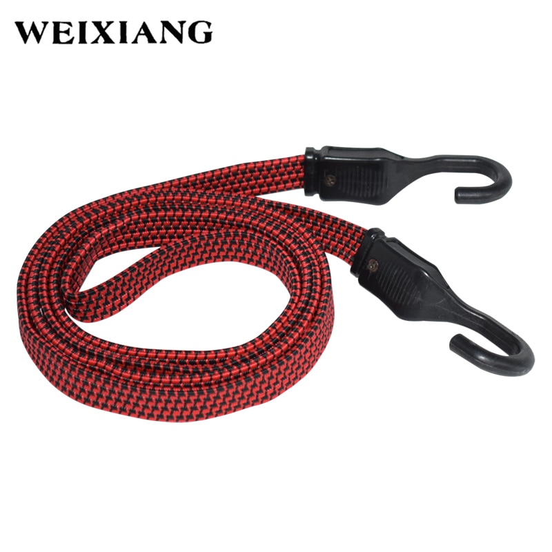 Cuerda elástica fuerte para atar, cinturón de amarre de equipaje de carga, correas de amarre para motocicleta, bicicleta, SUV, coche, techo de carga, Camping al aire libre