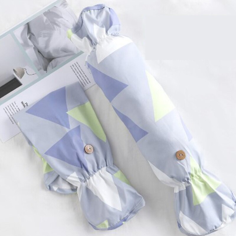Arm Sleeves Covers Reusable Waterproof Arm Protector Protective Oversleeves For Cooking Working B99: Blue