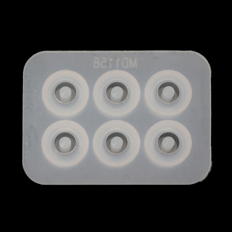 Big Hole Bead Silicone Mold Fit For Add-a-Bead Bracelet DIY Resin Jewelry Making: 2