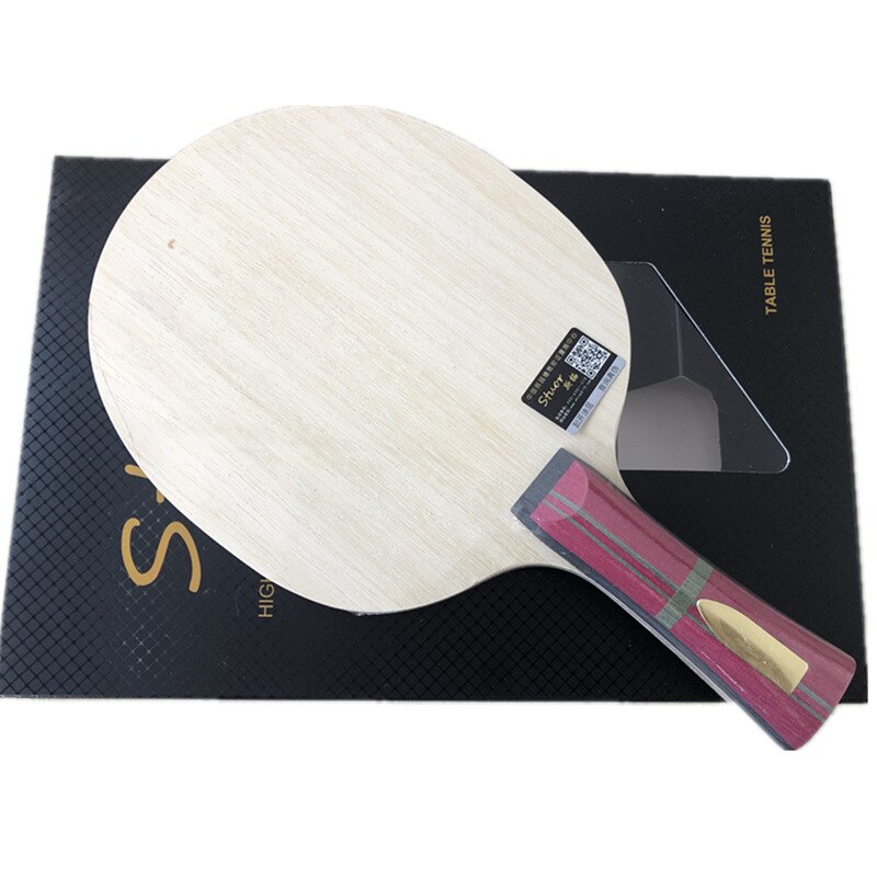Single Training Carbon Table Tennis Bat Racket Ping Pong Paddle For Beginner And Advanced Players: FL Long Handle