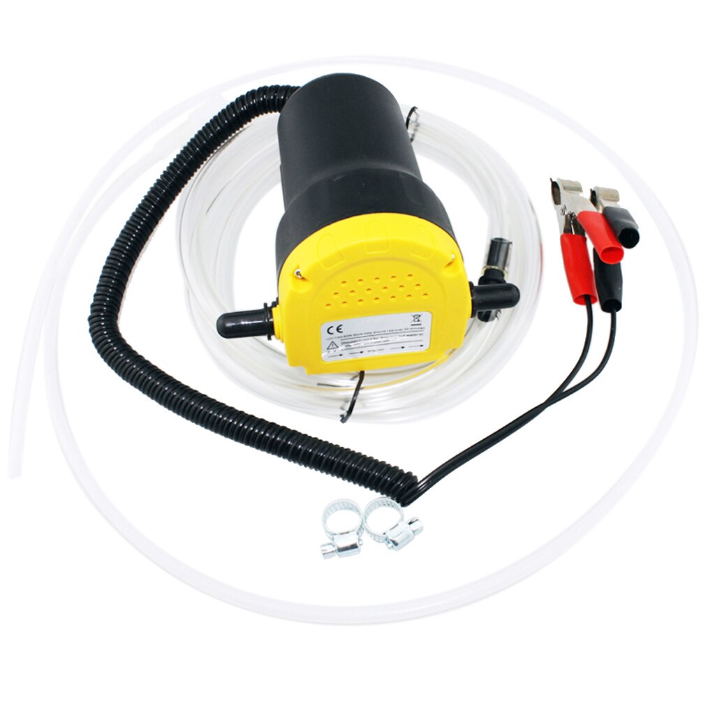60W Oil Diesel Extractor Suction Pump Transfer Fluid Change Car Boat Caravan Truck Changing Engine Oil