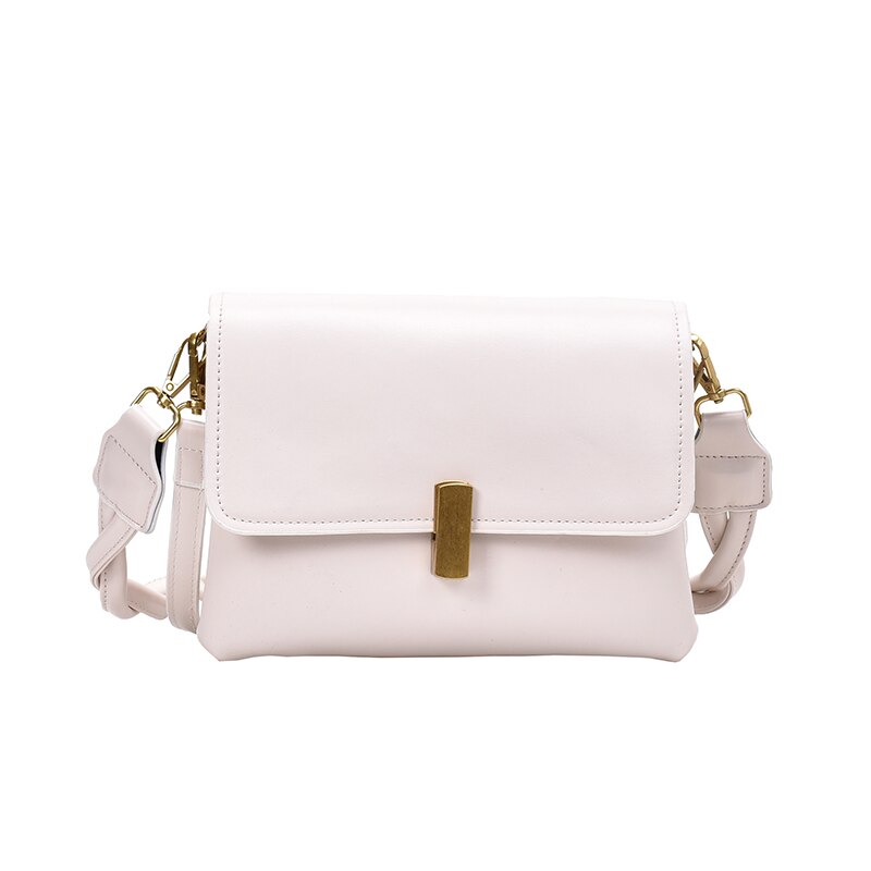 Couleur unie sac fourre-tout carré en cuir PU femmes sac à main voyage épaule sac de messager sac à aisselles