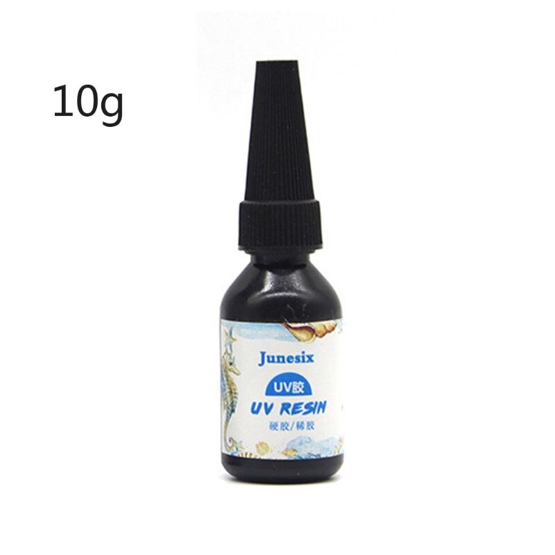 Résine UV dure clair traitement Ultraviolet résine époxy moulage moule fabrication de bijoux 54DC: 10g