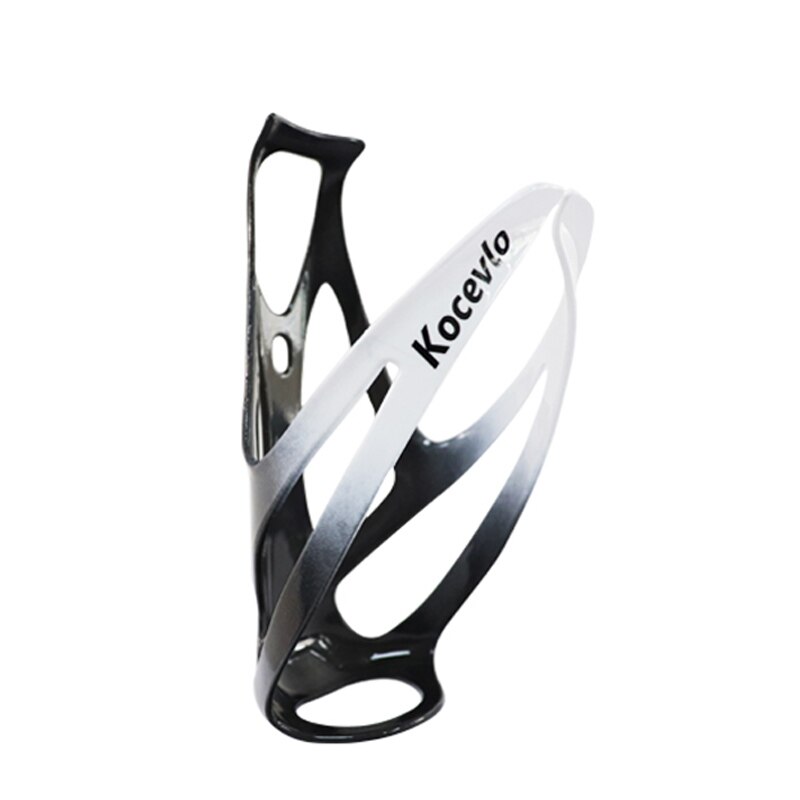road bicycle bottle cage carbon fiber nylon fiber hybrid material bike bottle holder mtb bicycle water bottle holder: black white