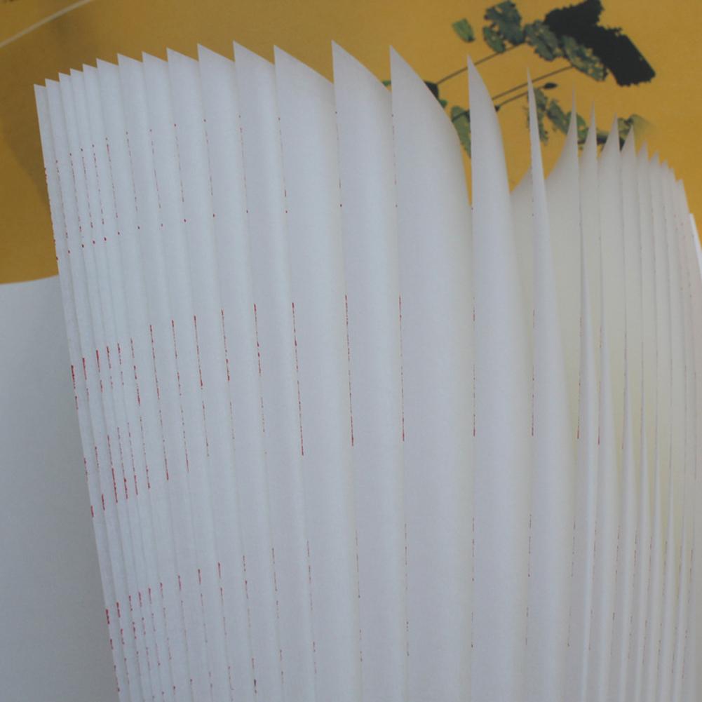 Papier de calligraphie chinoise, 100 pièces, 50x100cm, papier de calligraphie r-aw, riz Xuan, papeterie