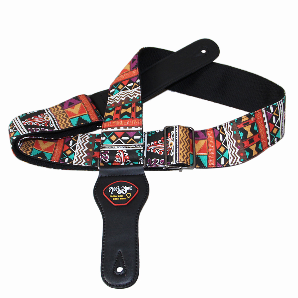 Guitar electric guitar strap classical national style embroidery electric guitar straps