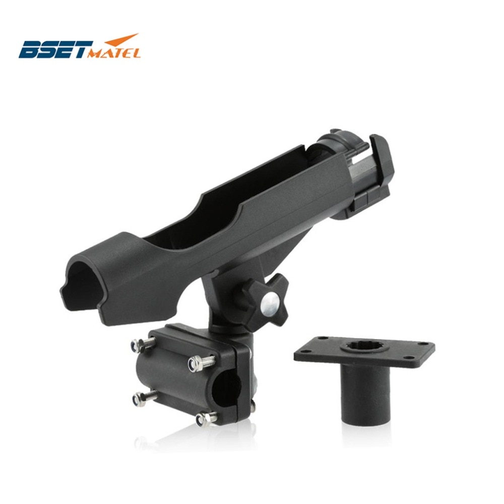 BEST MATEL Fishing Rod Holders Rest Adjustable Removable 360 degree Kayak Boat Support Tools Accessories Pole Bracket