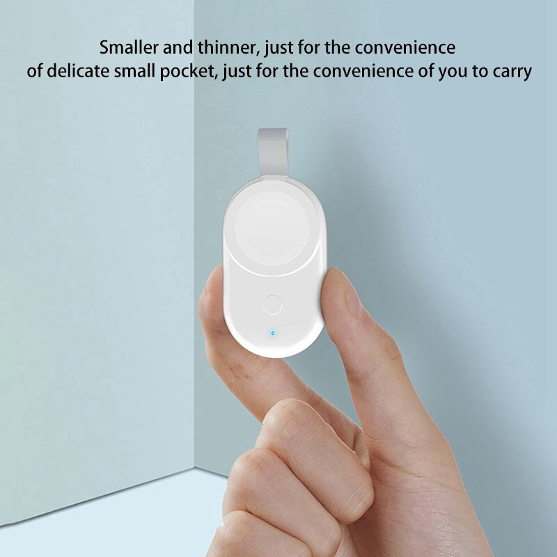 Wireless Charger, Mini Portable Portable 500Ma Smart Wireless Charger for Apple Watch