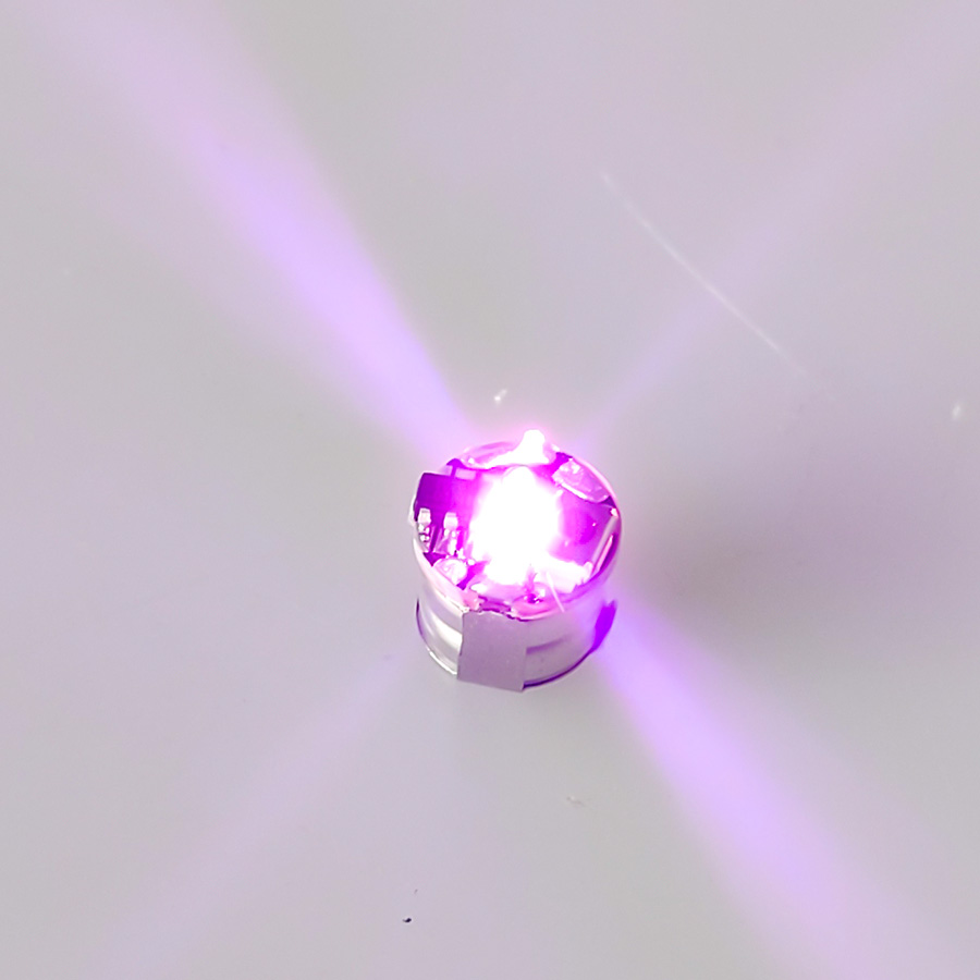 3 st mini led-lampa med touch-funktion, modellljusleksaker för gör-det-själv-modellbygge av robotar/bilar med batterier: Silver-