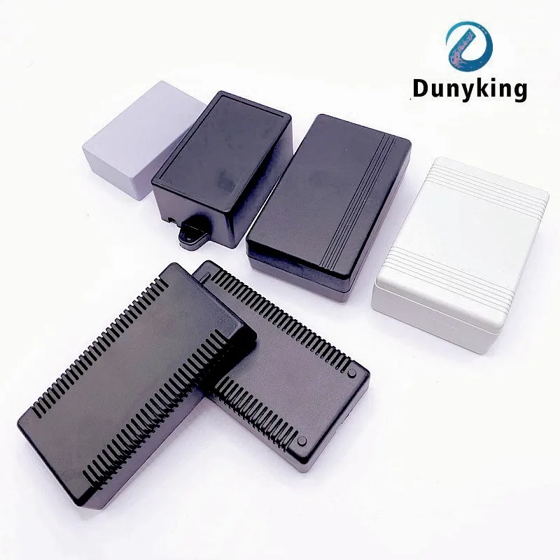Custodia per strumenti alloggiamento fai-da-te da 70/100 mm Scatole per custodie impermeabili bianche nere Scatola per progetti elettronici