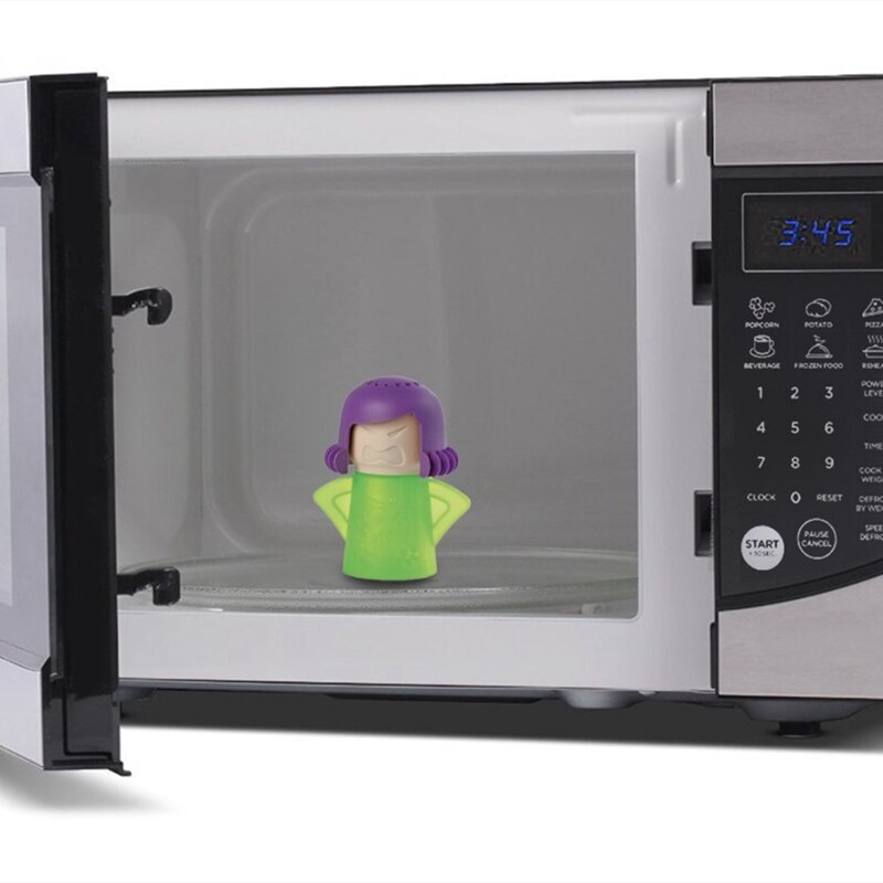 Nettoyeur à vapeur pour four à micro-ondes, outils de nettoyage de cuisine, amusants, 1 pièce