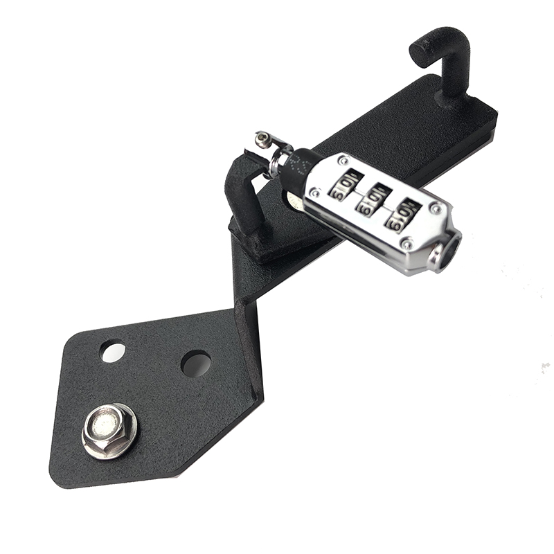 Z800 casco bloqueo de contraseña montaje gancho negro lado Anti-robo de seguridad se adapta para Kawasaki Z/800/ZR800 , , , ,