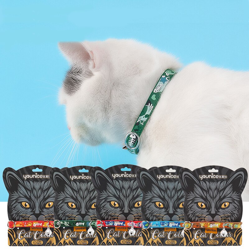 Collier avec cloche pour chat, accessoire pour animaux de compagnie, petit gabarit, chiot, chaton