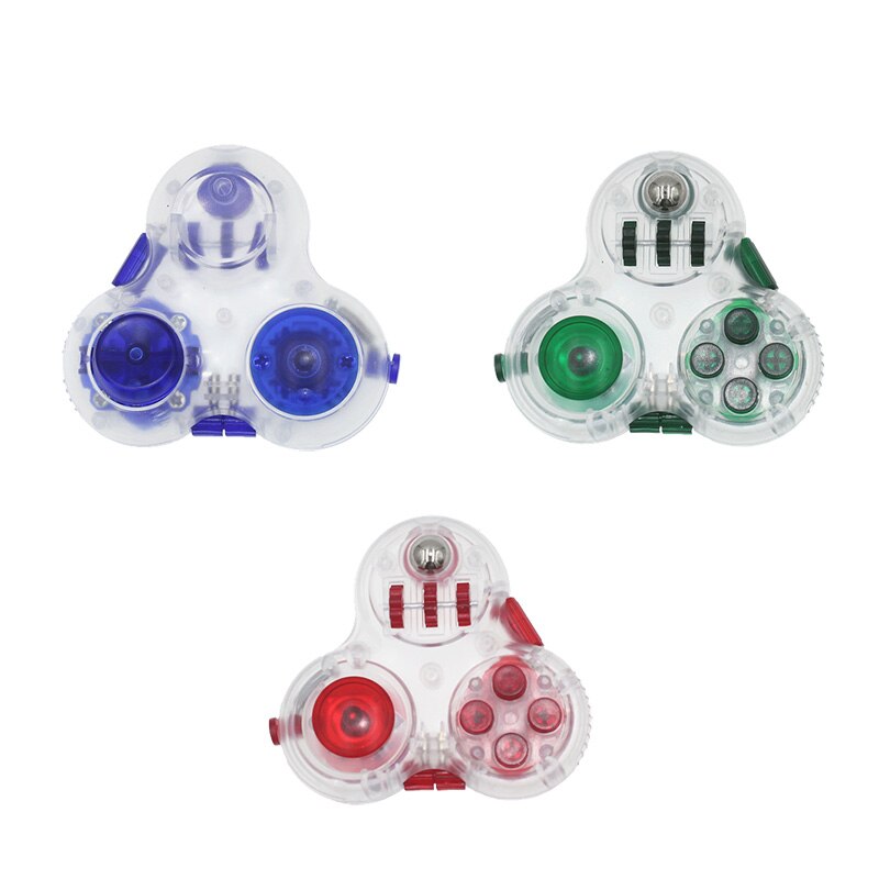 Volwassenen Kids Stress Relief Speelgoed Draagbare Kleurrijke Gamepad Vorm Geheugen Doolhof Kubus Interactieve Speelgoed Kantoor