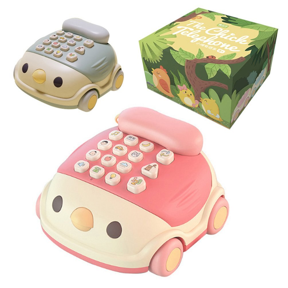 Retro Kinderen Telefoon Speelgoed Telefoon Vroege Onderwijs Verhaal Machine Baby Telefoon Geëmuleerd Telefoon Speelgoed Voor Kinderen Muzikaal Speelgoed