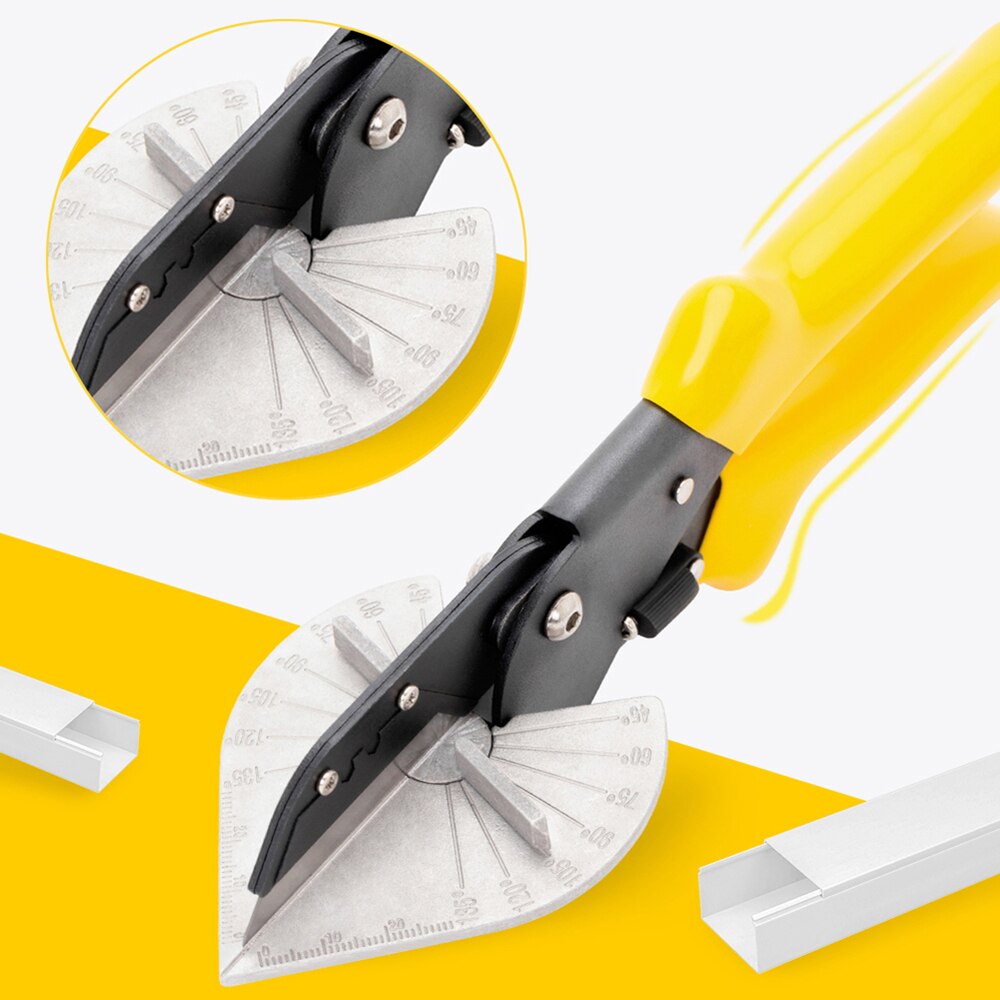 Woodworking 45 degree 90 degree edge card edge angle scissors multifunction angle scissors/wire slot cutter Scissors