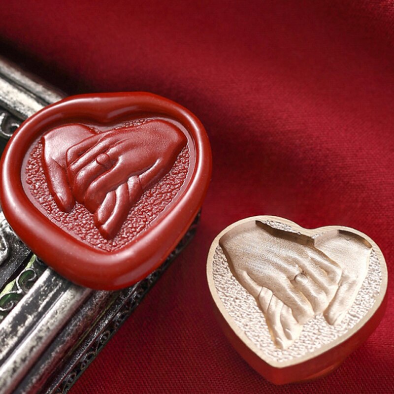 Wax Seal Stamp Retro Antique Sealing Wax Scrapbooking Stamp Head Metal Plant Seal Flower Craft Diy Wedding Decorative Invitation: 1