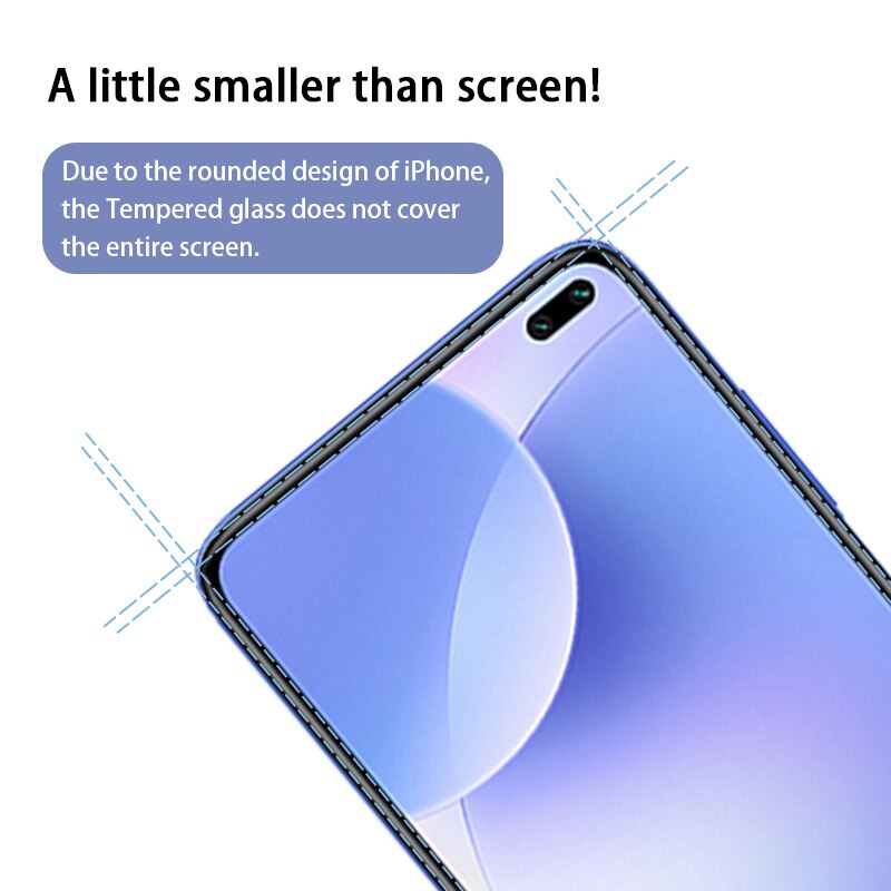 3 pezzi Cover Phone Glass per Redmi K40 8 8A 7 7A 6 Pro 6A proteggi schermo in vetro per Xiaomi Redmi 9 9T 9A 9C vetro protettivo