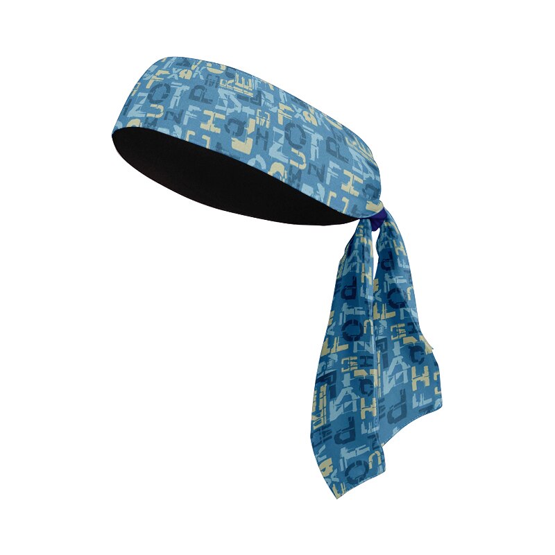 Camouflage Sports Head Band for Men Outdoor Cycling Running Tennis Absorbent Sweat Headband Fitness Compression Hair Headband: Style13