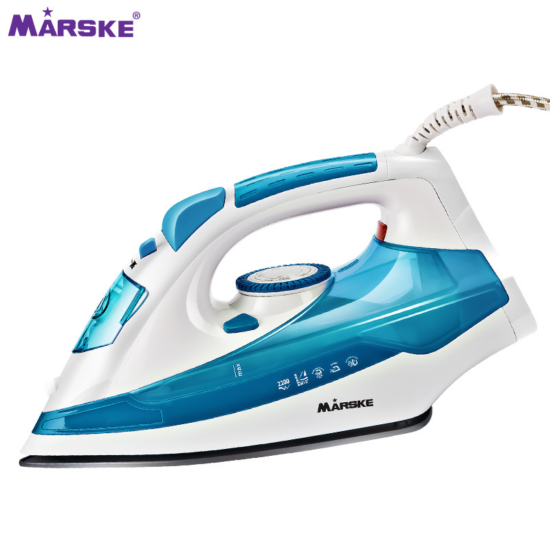 Steam irons Home hand held 3 speed thermostat ceramic base plate high power 2400W electric iron