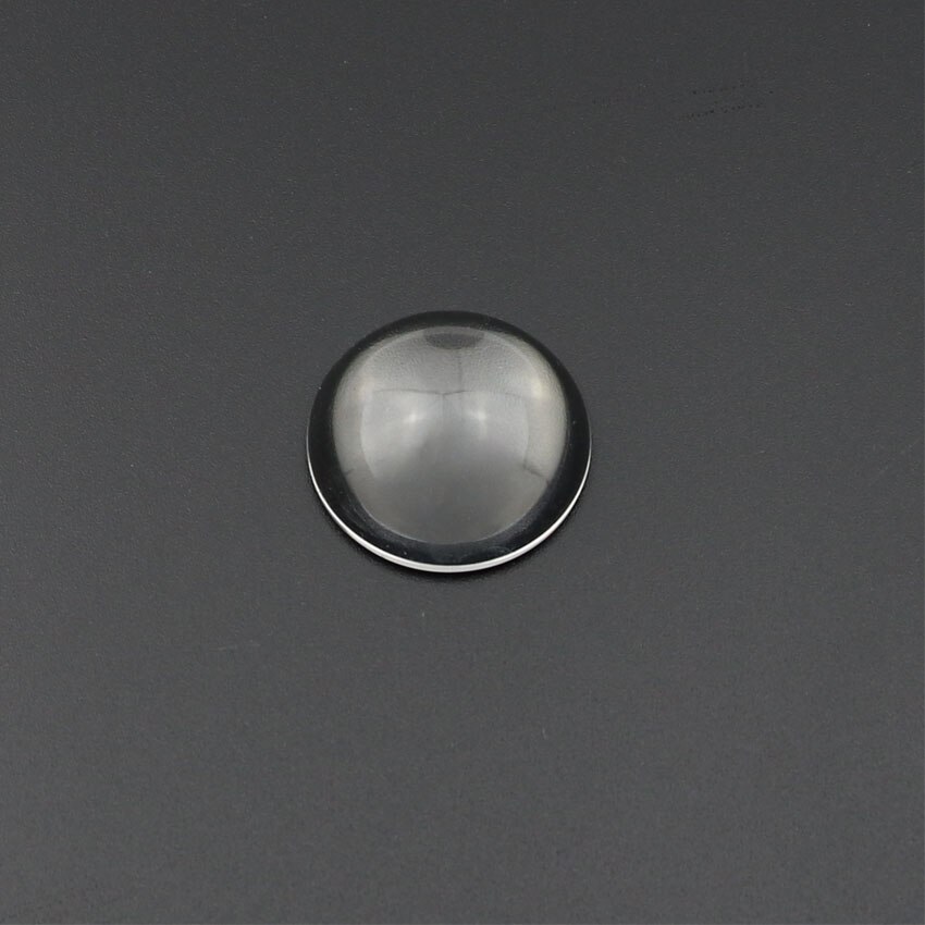 2PCS 6 8 10 12 14 15 16 18 20 25 30MM optische linsen Transparente oberfläche LED Taschenlampe photics Glas Beleuchtung Plano-konvexe Linse