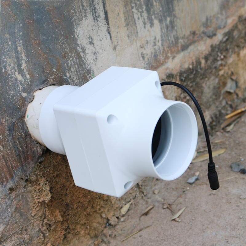 3 Inch Extractor Fan Low Noise Duct Hydroponic Air Blower Exhaust Fans Window Pipe Attic Blower Ventilation Pipe Vent