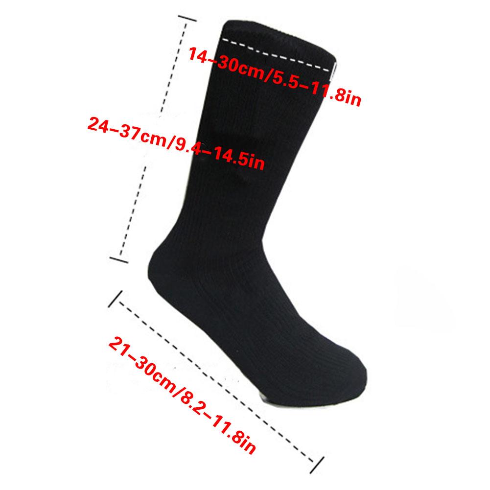 3.7V 2200MAH Lithium Battery Upgrade Heating Socks Rechargeable Adjustable Battery Electric Heating Socks Double Layer Warm Sock