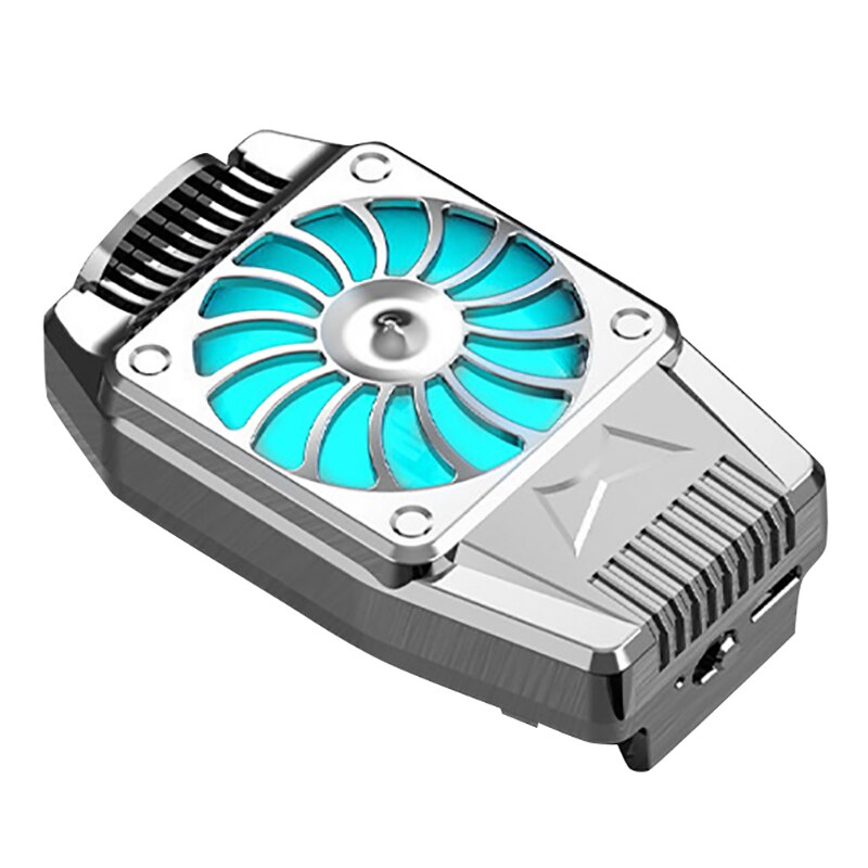 Retail Portable Cooling Fan Mobile Phone Cooler Game Heatsink Aux Radiator for iPhone/Samsung/Xiaomi: Default Title