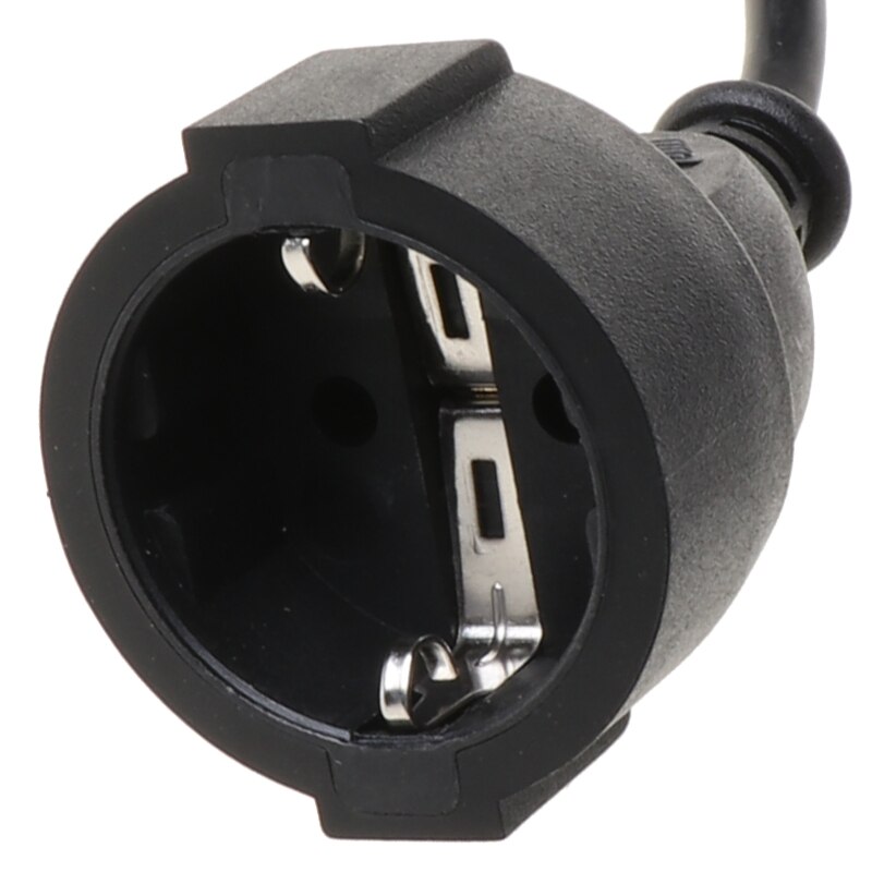 Ups/Pdu Power Lead Iec 320 C14 Male Naar CEE7 Europese Vrouwelijke Adapter Kabel 35Cm T84C