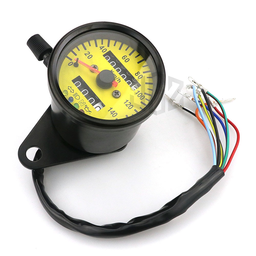 Universele 12V Motorfiets Snelheidsmeter Kilometer... Grandado