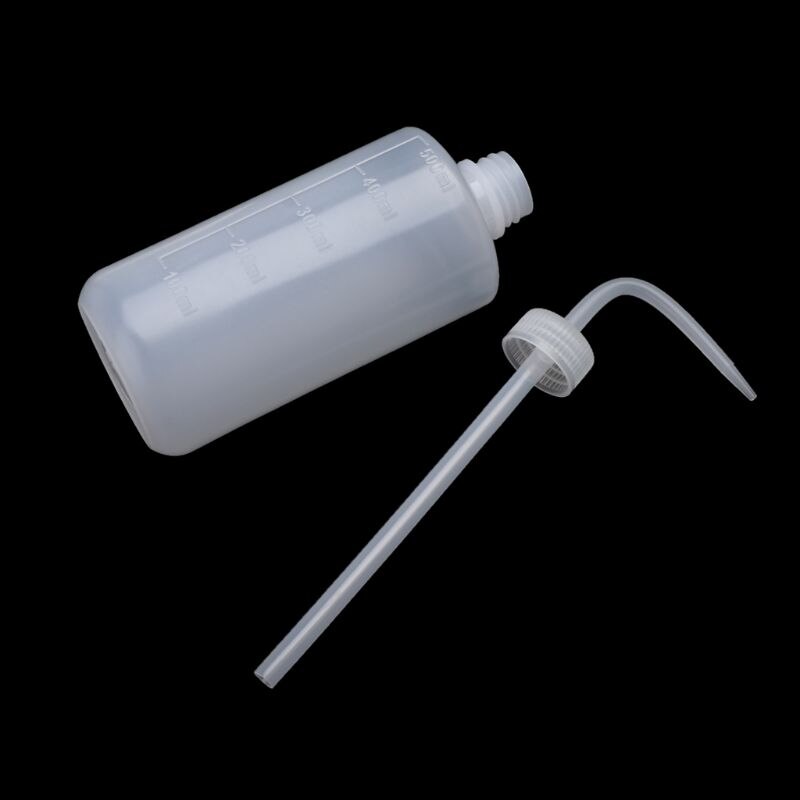 Åben-smart 500ml dryp flaske vandflaske tyndere blæk specialværktøj til køling væske pc vandkøling 7 x 20cm
