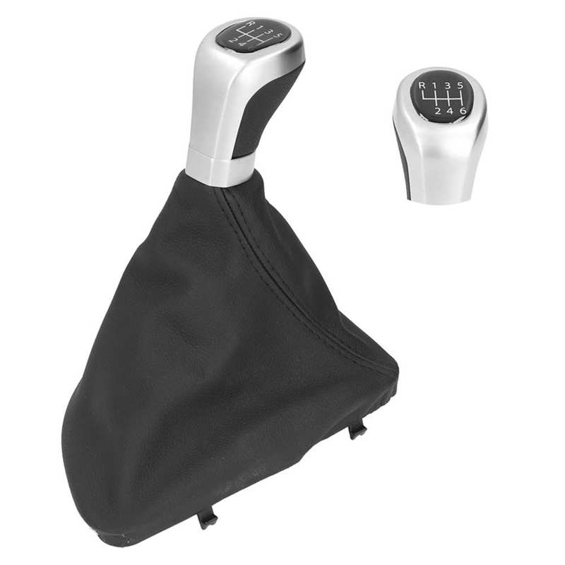Gearshift Stick Boot 6 Speed Gear Shift Knob Gaitor Boot Replacement for 1 Series E81 E82 E87 E88 for Car Adaptations