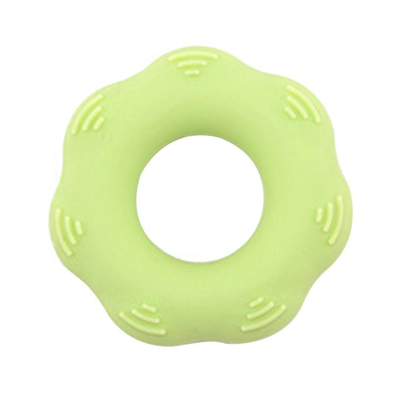 Finger Exerciser Fitness Ring Stretcher Strength Training Muscle Forearm Carpal Expander Wrist Hand Grip Rehabilitation Silicone: Light Green