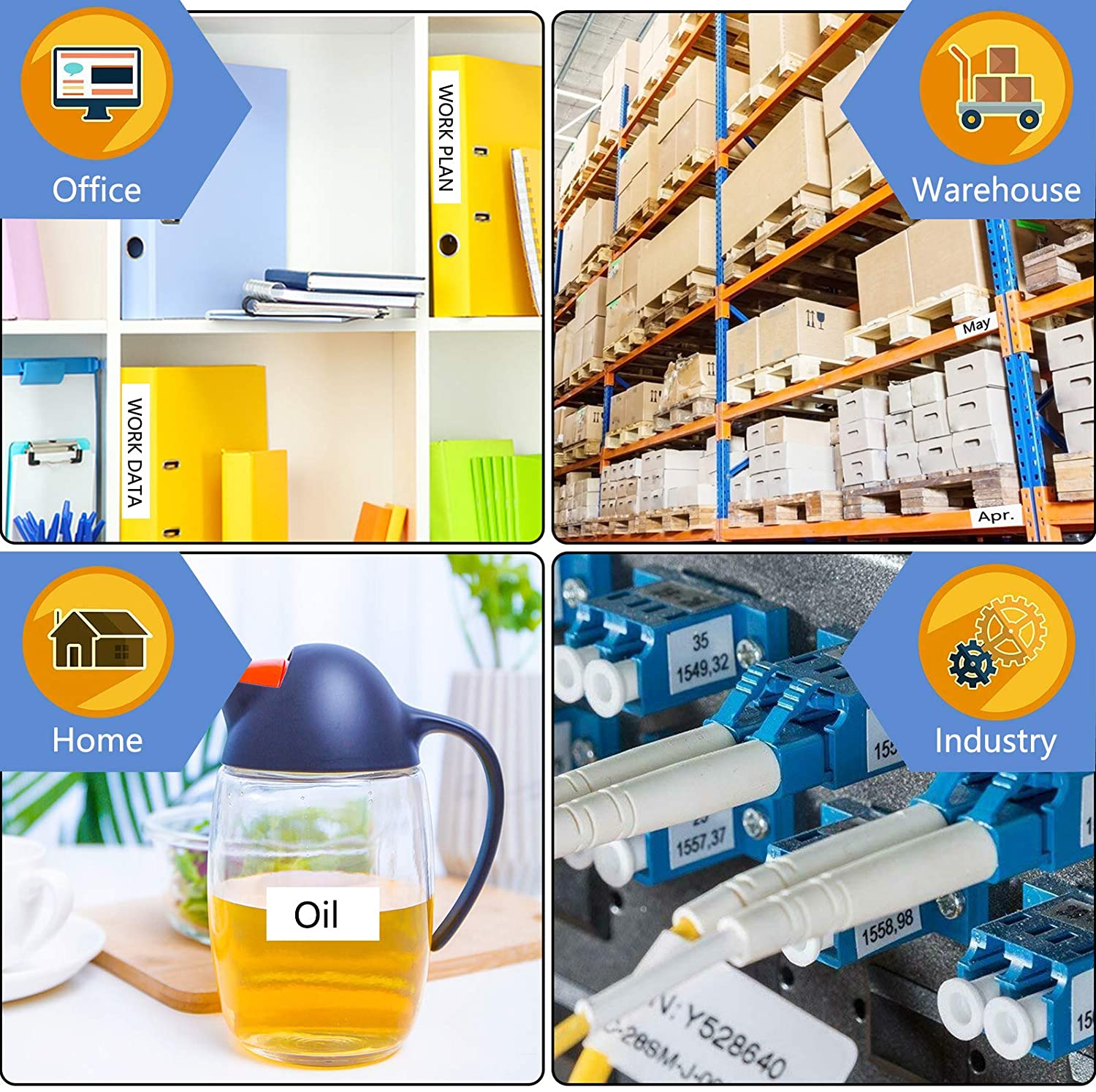 Labelife 1 Pack TZe-251 24mm TZe-151 TZe-651 TZe-354 Etikett Band Kompatibel für Bruder Etikettierer Laminiert Band für Etikett Hersteller