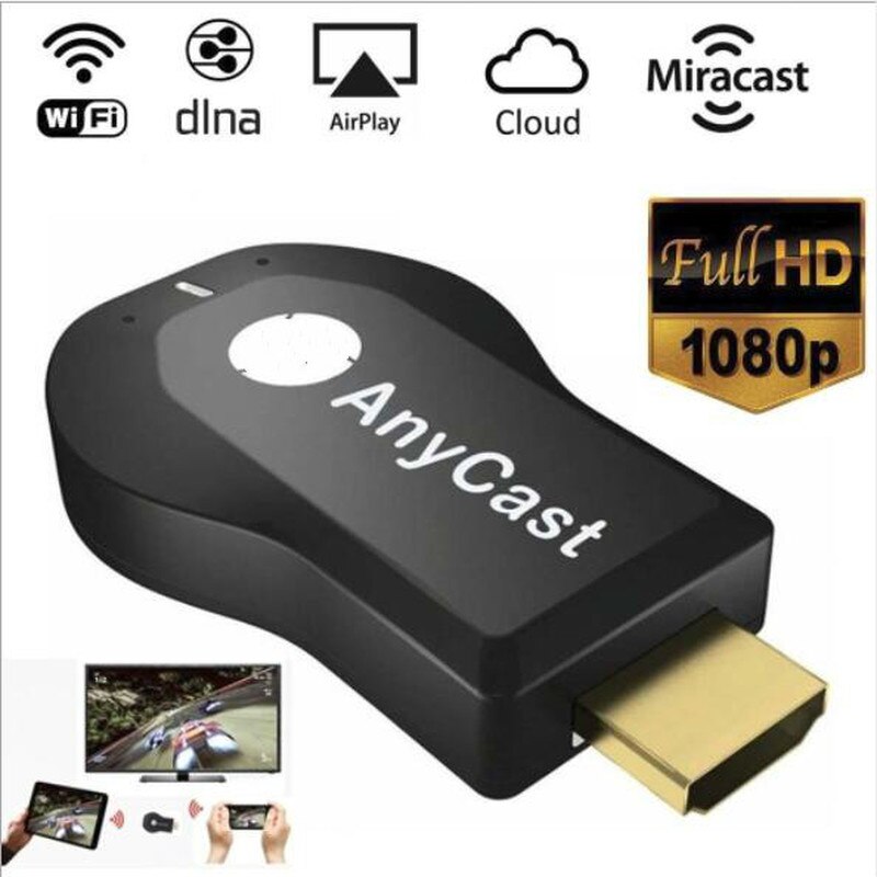 Newest 1080P Anycast m4plu mirroring multiple TV stick Adapter Mini Android HDMI WiFi Dongle Any cast